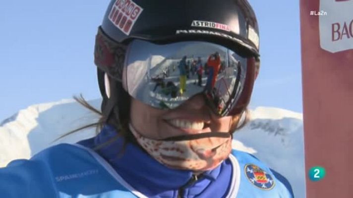 La 2 Noticias - Astrid Fina, una abanderada "sin límites" en los Paralímpicos de Pyeongchang