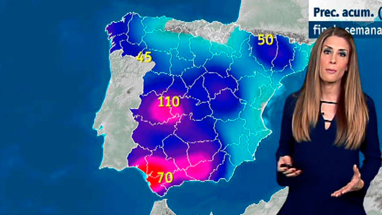 Lluvias generalizadas en todo el país