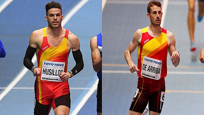 Telediario 1 - De Arriba, en 800, y Husillos, en 400: dos atletas que brillan en Birgmingham con estilos diferentes