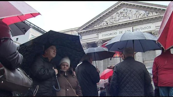 Parlamento - Pensiones al pleno tras las protestas
