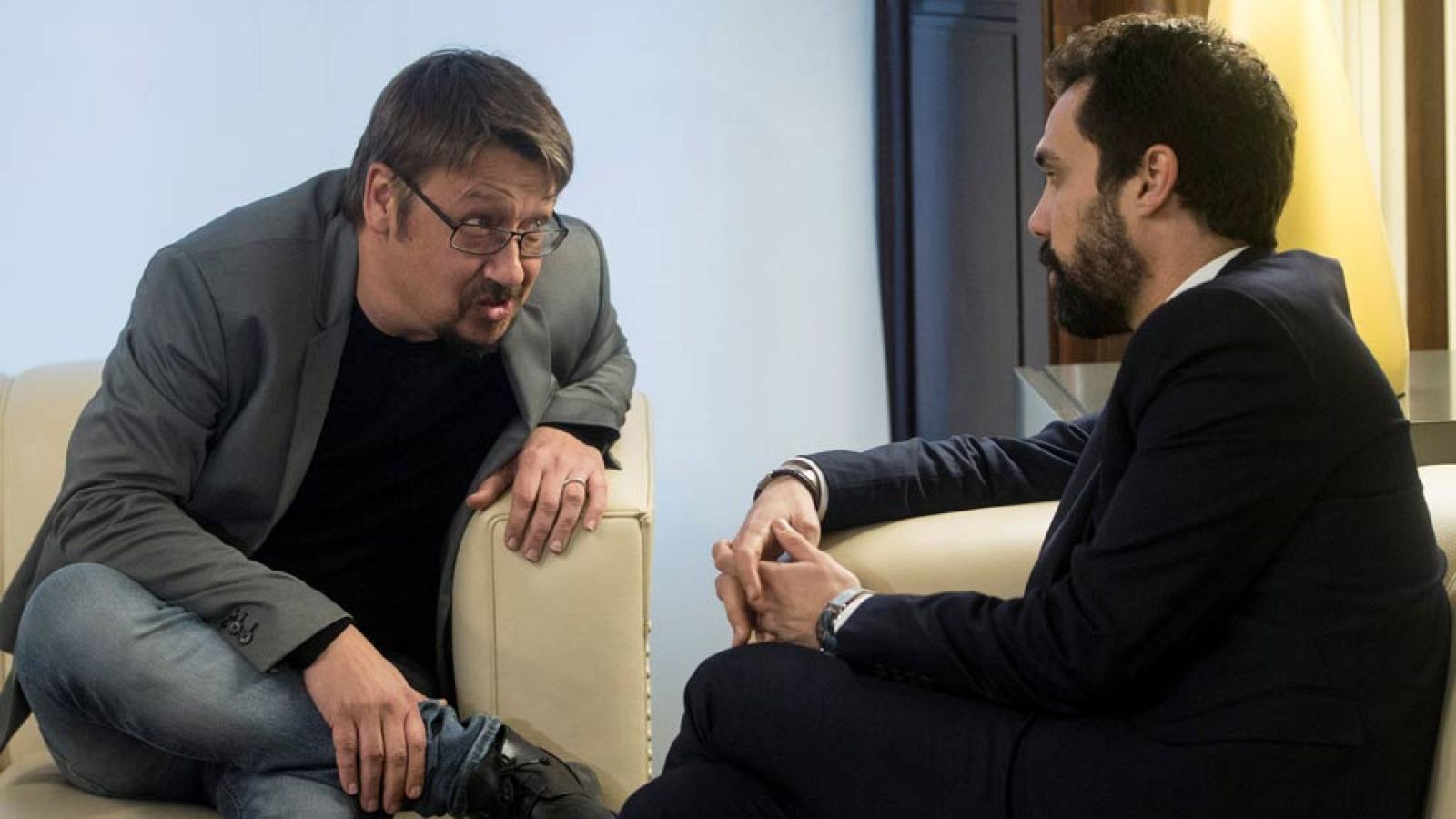 Torrent inicia una segunda ronda de contactos en plenas negociaciones para investir a Sànchez | Ver