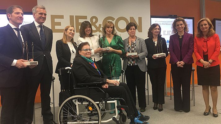 Telediario 1 - El TD2 de TVE, galardonado en los premios EJE&CON