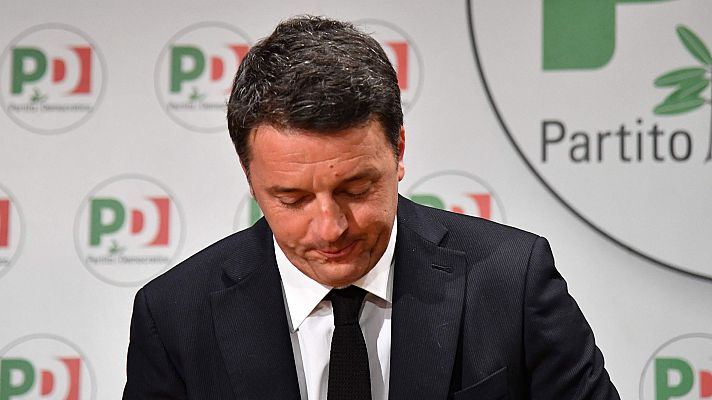  - Matteo Renzi anuncia su dimisión al frente del Partido Democrático por los malos resultados en las elecciones