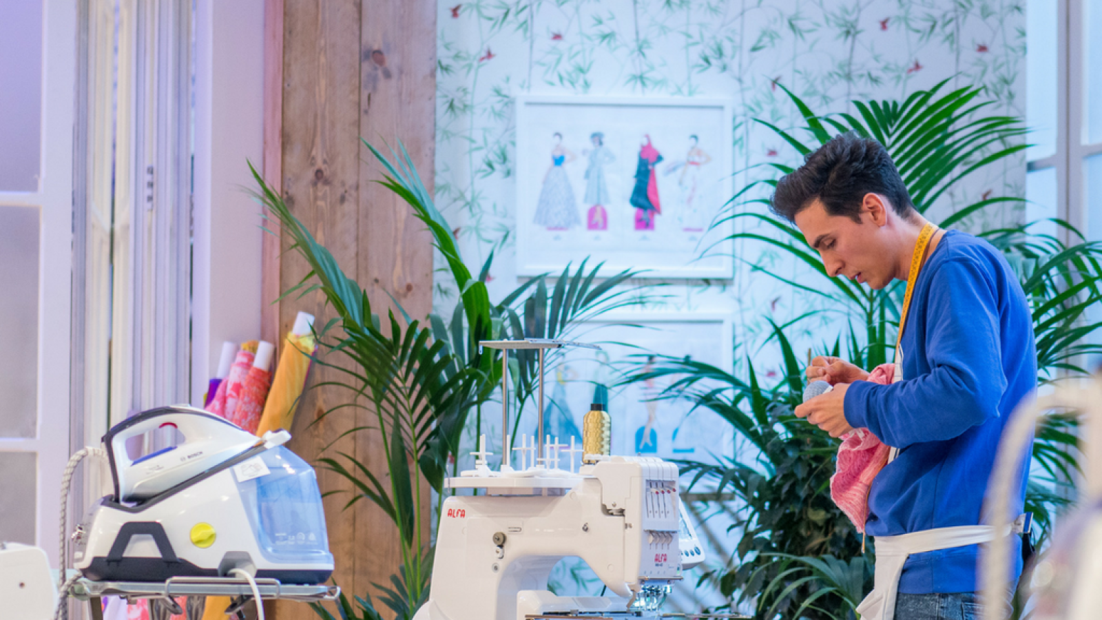 Colapso en la bordadora