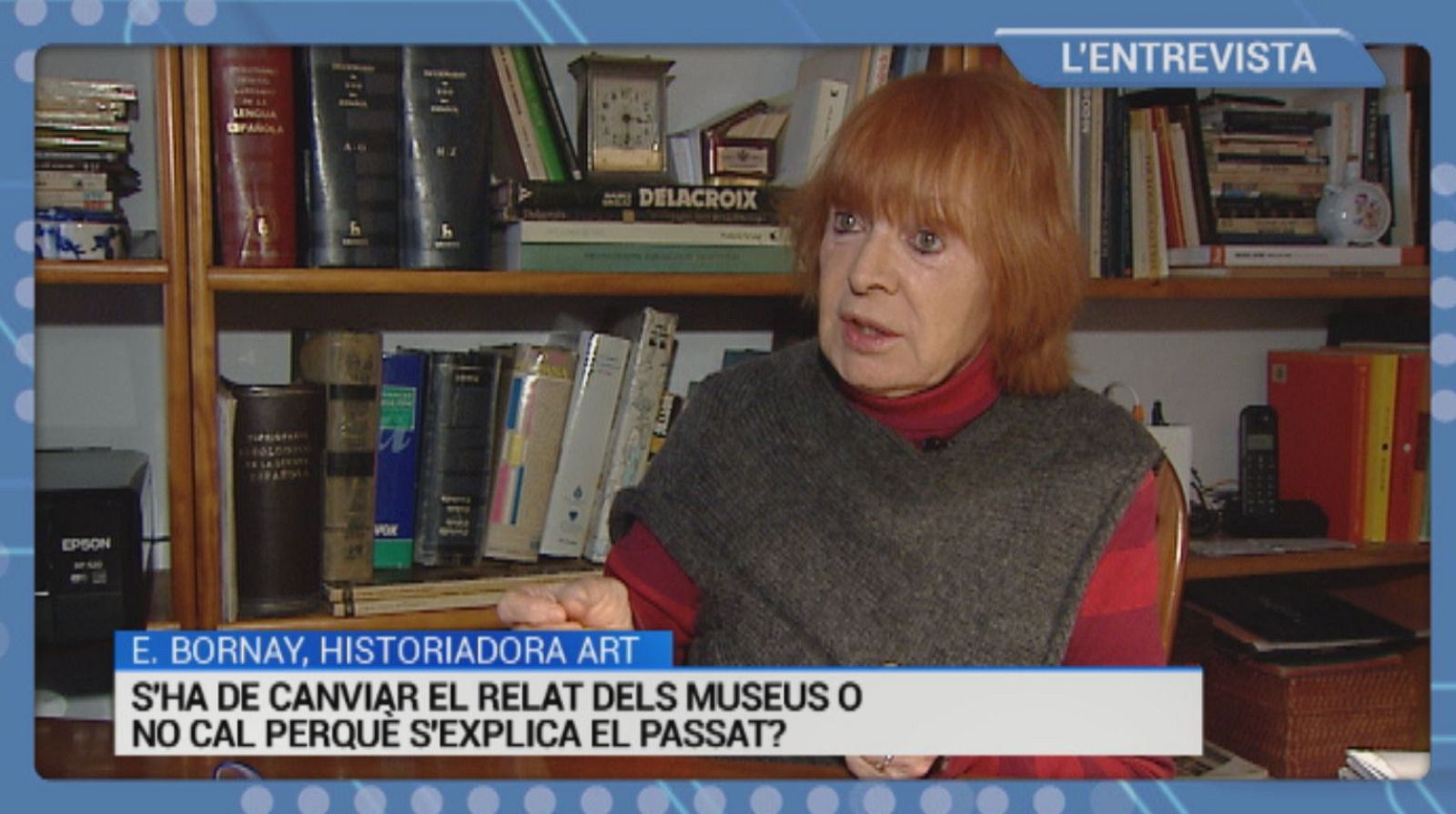 L'entrevista: Erika de Bornay, historiadora de l'art