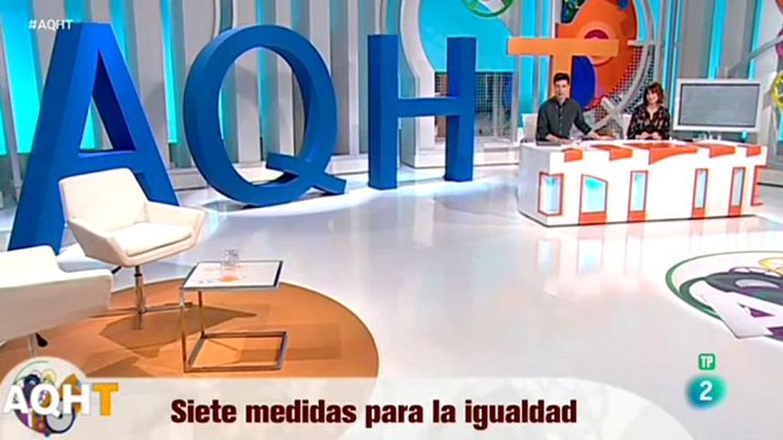 Aquí hay trabajo - 7 medidas para la igualdad real