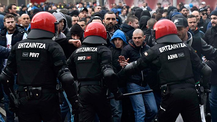 Informativo 24h - El riesgo de la violencia ultra acecha a los partidos de Atlético y Athletic