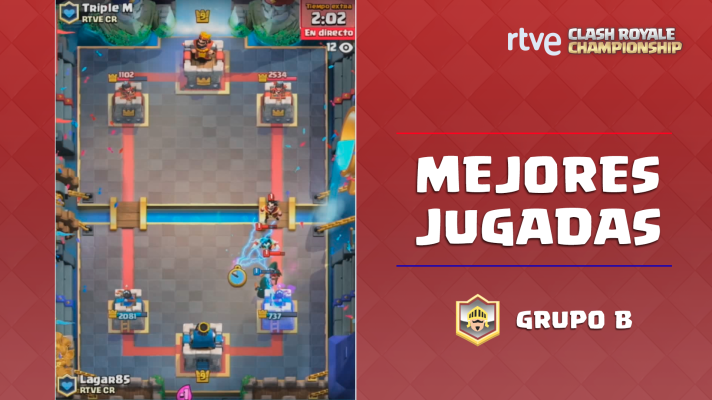Clash Royale Championship - Grupo B - Las mejores jugadas