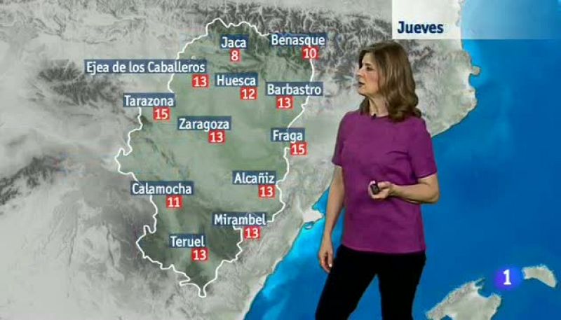 El tiempo en Aragón - 08/03/2018