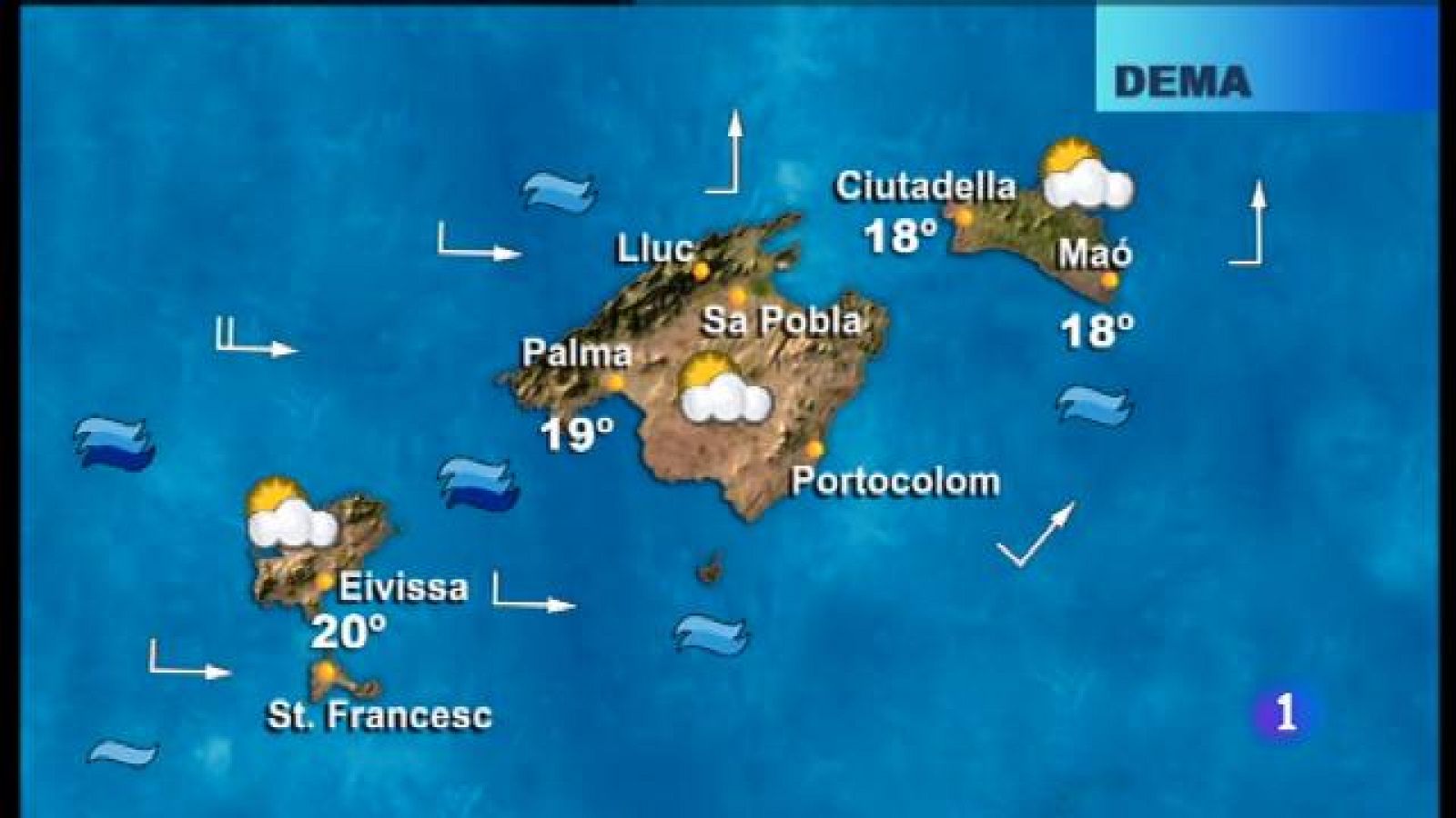 El temps a les Illes Balears - 08/03/18