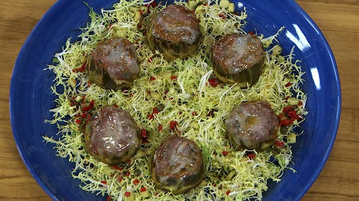 RTVE Cocina - Alcachofas con café de París