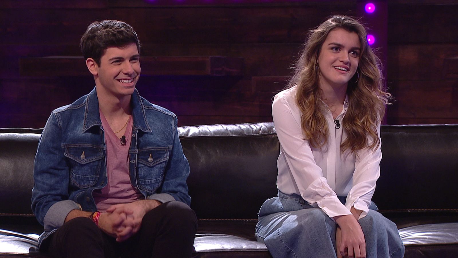 Amaia y Alfred, muy contentos con el resultado del videoclip de "Tu canción"