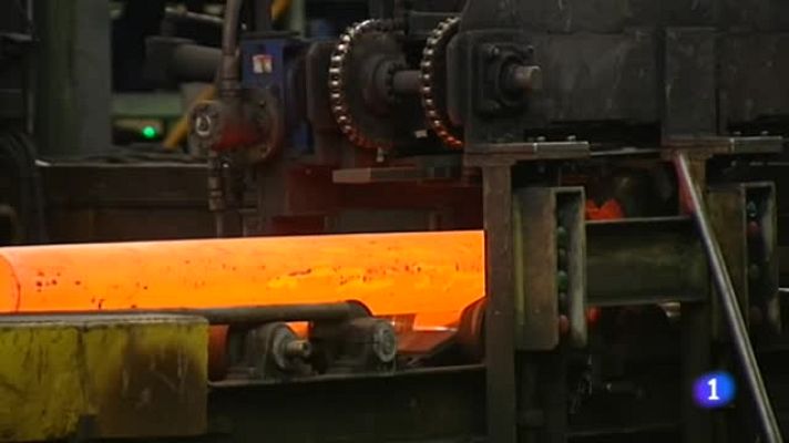 Telediario 1 - La comisaria europea recibe en Bruselas al jefe de Comercio Exterior de Estados Unidos