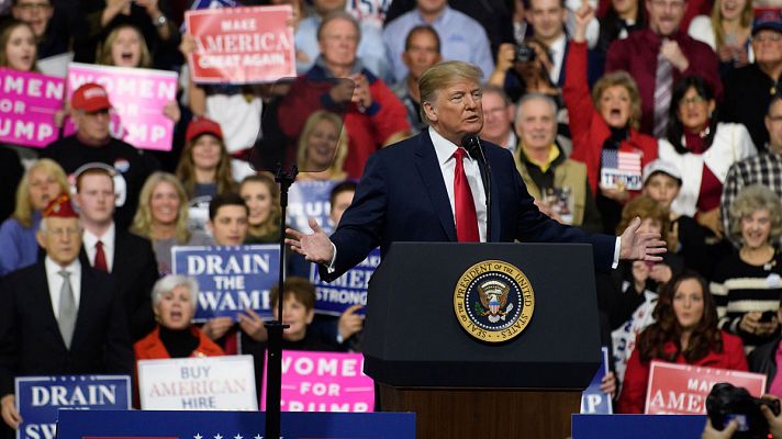  - "Vuestro acero va a volver. El acero extranjero es basura" ha dicho el presidente de EE.UU. en Pensilvania.