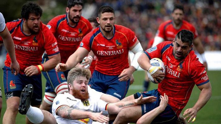 Rugby - El XV del León acaricia el Mundial tras la victoria ante Alemania
