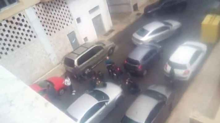 Telediario 1 - Imágenes de la detención de Ana Julia Quezada, pareja actual del padre de Gabriel