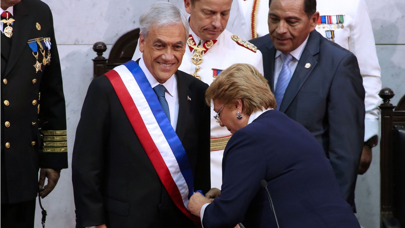 Sebastián Piñera es investido, por segunda vez, presidente de Chile