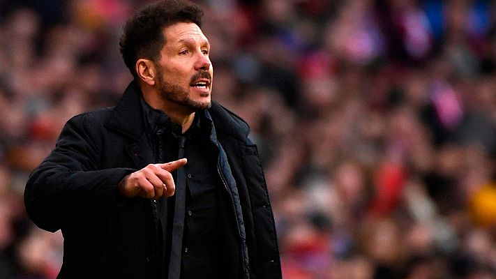 Conexión tdp - Simeone: "A día de hoy (Griezmann) está con nosotros"