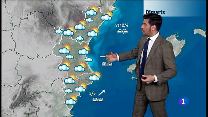 L'informatiu - Comunitat Valenciana - El tiempo en la Comunidad Valenciana - 12/03/18