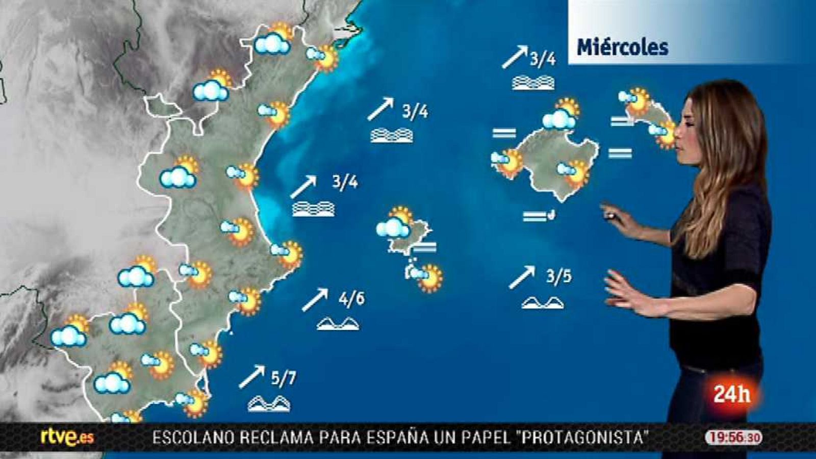 La tarde en 24 horas - El tiempo - 13/03/18 - ver ahora