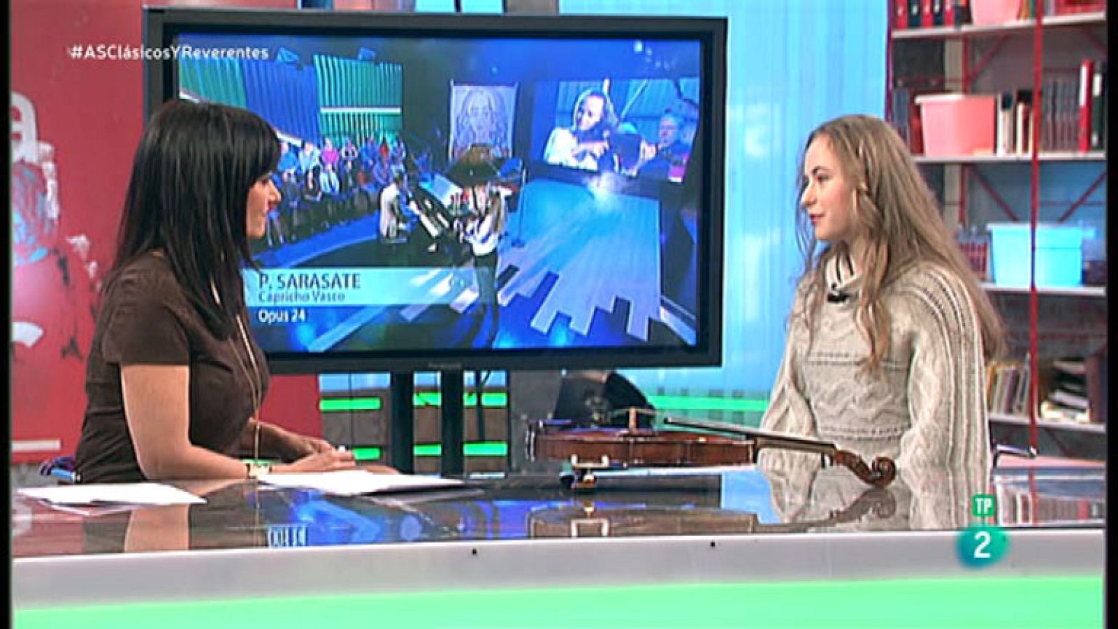 La Aventura del Saber. TVE. Entrevista a  Sara Valencia