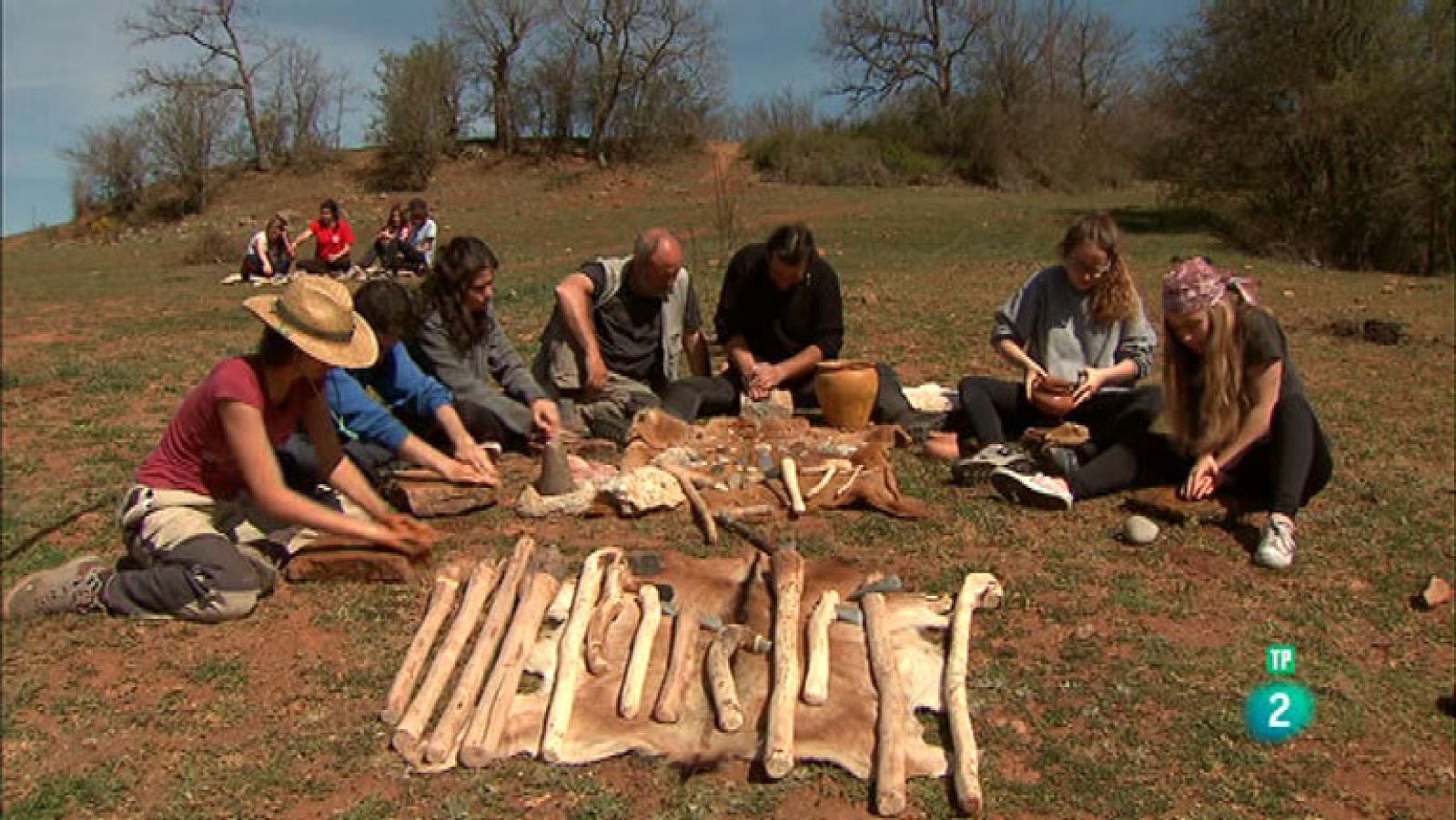 La Aventura del Saber. TVE. El túnel del tiempo: Memoria de la tierra. La siembra 1