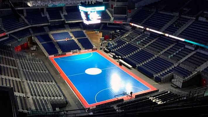 Telediario 1 - La Copa de España de fútbol sala desembarca en Madrid