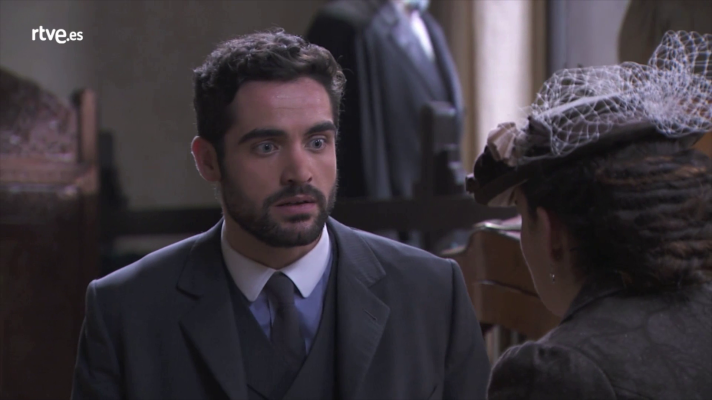 Acacias 38 - Íñigo y Leonor se quedan solos en la sastrería