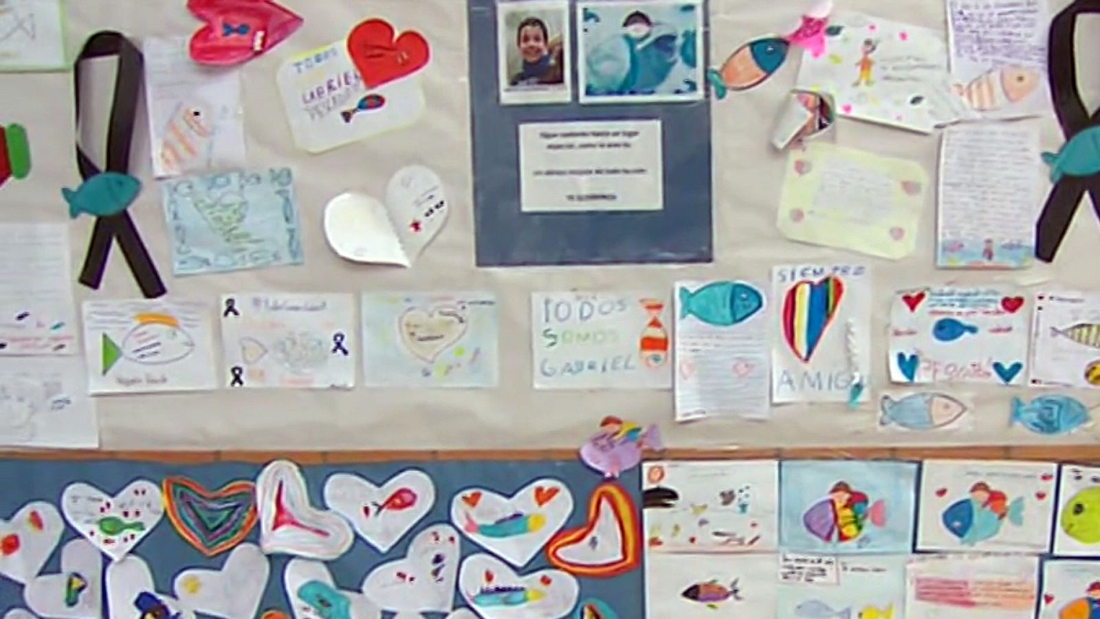 Los compañeros de colegio de Gabriel Cruz tratan de asimilar su pérdida