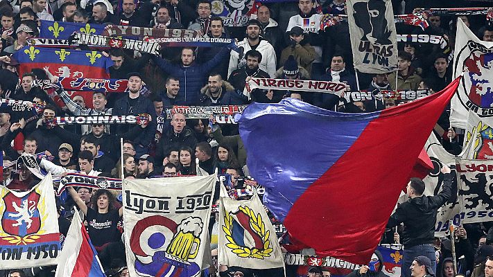 Telediario 1 - Más violencia ultra en la Europa League, esta vez en Lyon