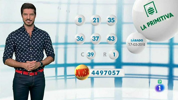 Loterías - Bonoloto+Primitiva - 17/03/18
