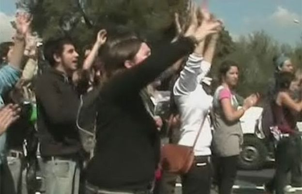  - Estudiantes protestan en Mallorca