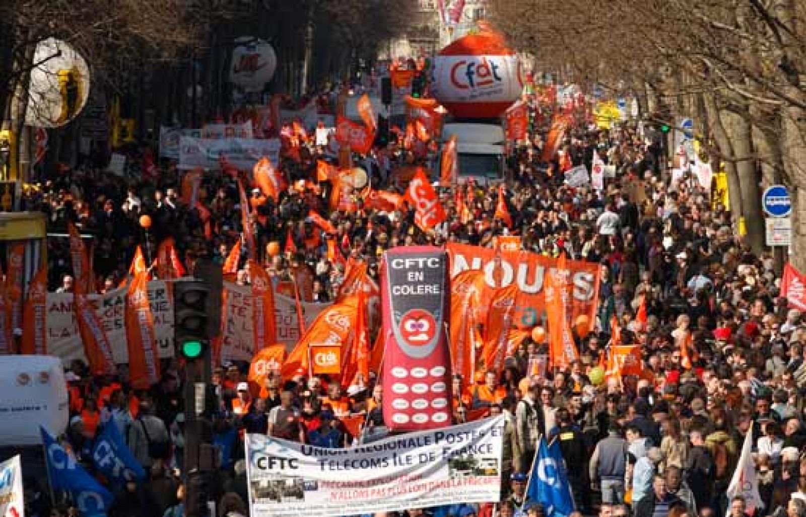 Jornada de huelga general en Francia | Ver
