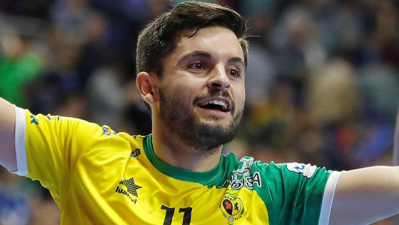 El jugador de Jaén Paraíso Interior Dani Martín se quedaba "sin palabras" tras ganar la Copa de España: "Es mágica, esto es impresionante".