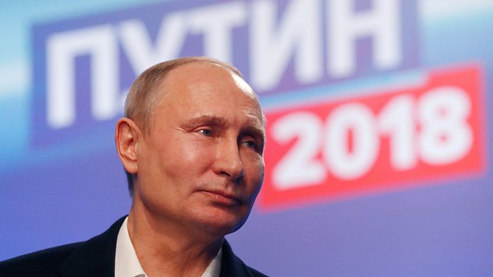 Telediario 1 - Putin, 18 años en el poder