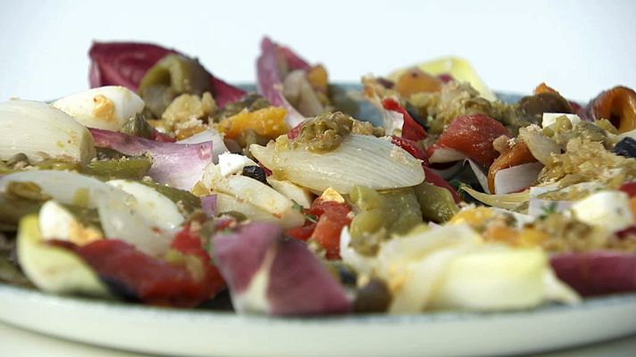 RTVE Cocina - Esgarraet con mojama