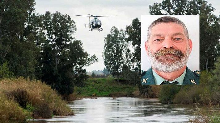 Informativo 24h - Hallan el cadáver del guardia civil arrastrado por la corriente en Sevilla