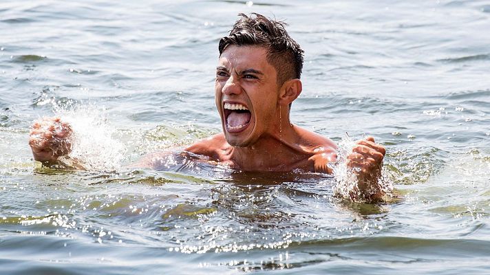 Telediario 1 - Jonathan Paredes y la "locura" del clavadismo