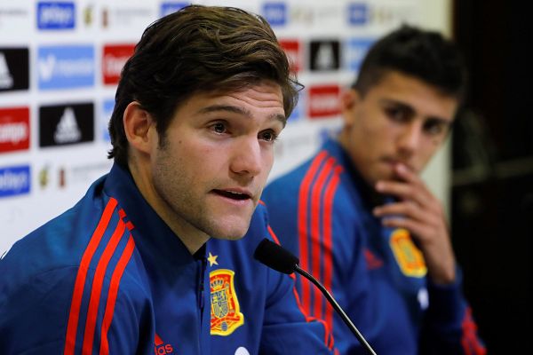 Telediario 1 - Marcos Alonso: "Lo importante es estar con la selección"