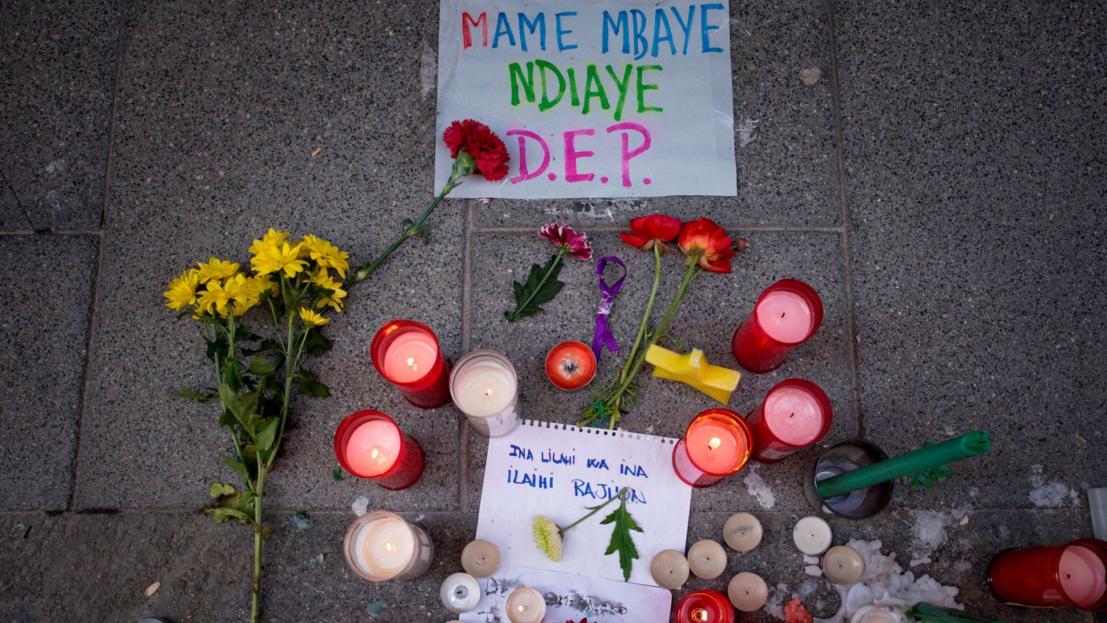 El Sindicato de Manteros insiste en que sí hubo persecución policial antes de que Mame Mbaye muriera de un infarto