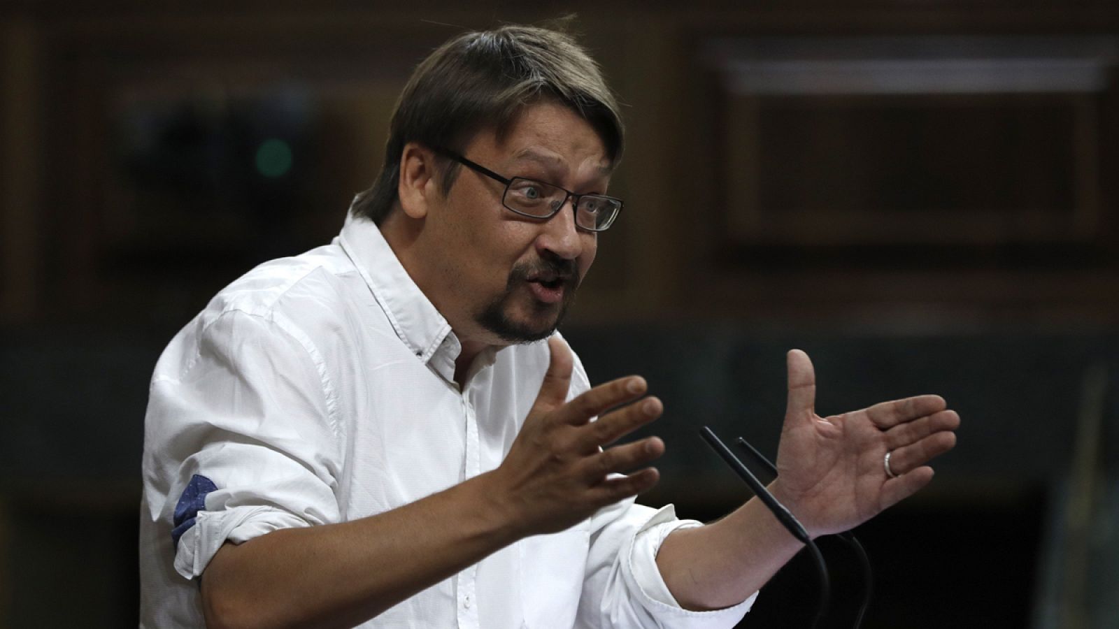 Doménech asegura que no votarán una investidura de Turull: "Es el candidato del 3%" - Los desayunos | Ver