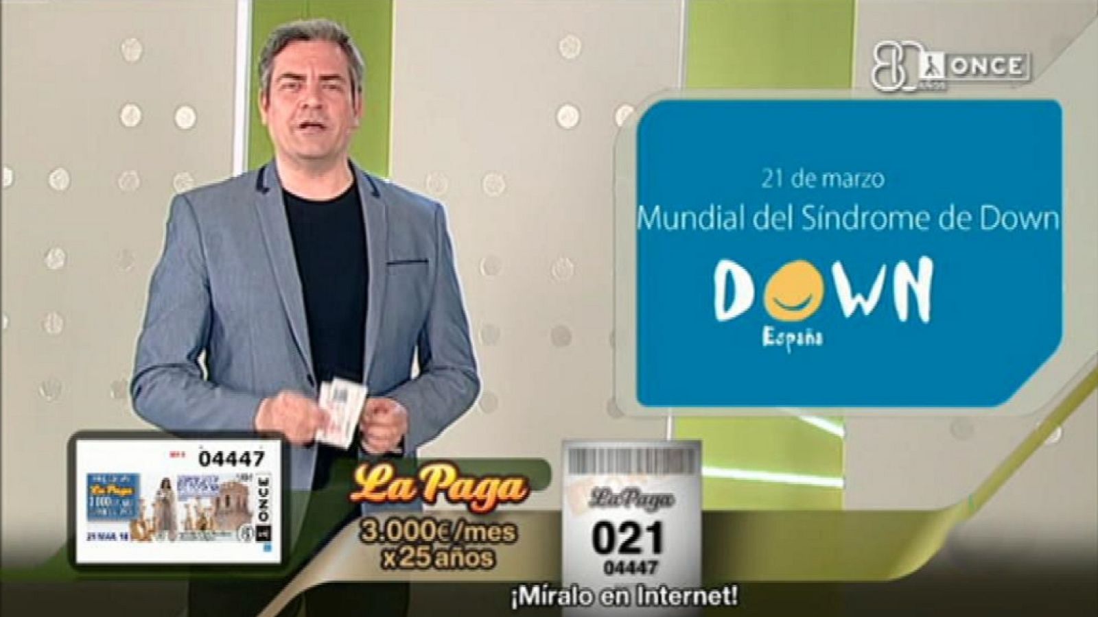 Sorteo ONCE - 21/03/18 - ver ahora