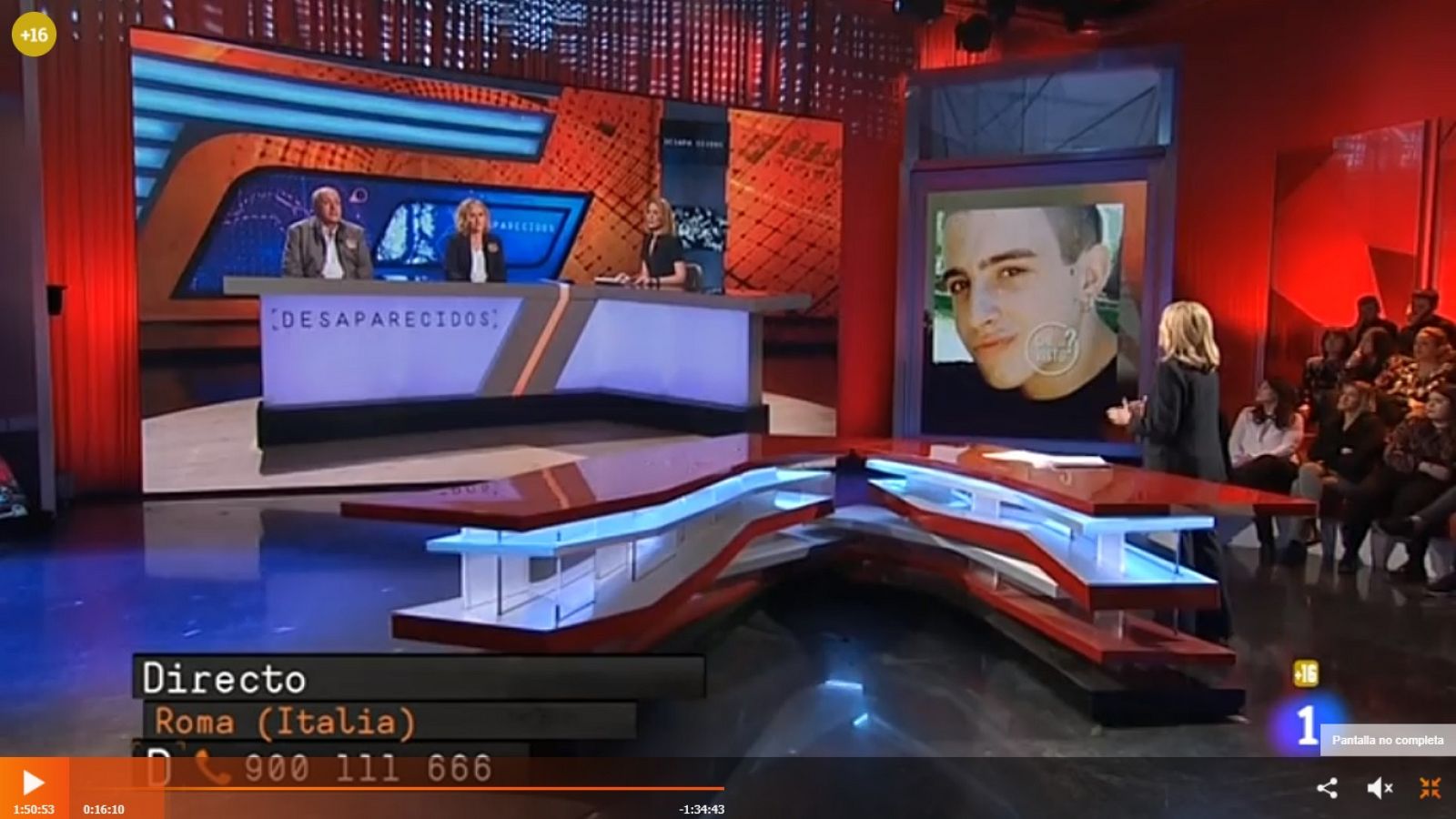 Desaparecidos - 21/03/18 - ver ahora