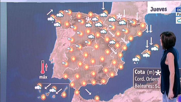 El tiempo - Este jueves, cielos poco nubosos y temperaturas muy bajas