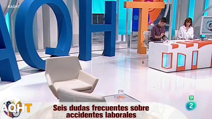Aquí hay trabajo - 6 dudas frecuentes sobre accidentes laborales