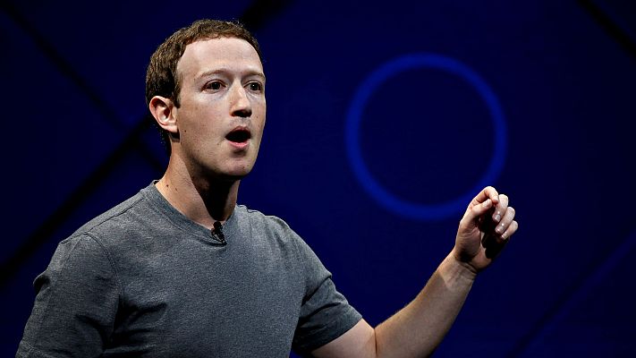 Telediario 1 - Zuckerberg promete corregir "errores" ante el escándalo por la fuga de datos de millones de usuarios