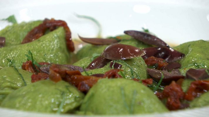 Torres en la cocina - Raviolis de albahaca