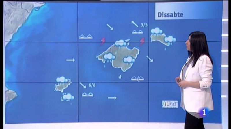 El temps a les Illes Balears - 23/03/18