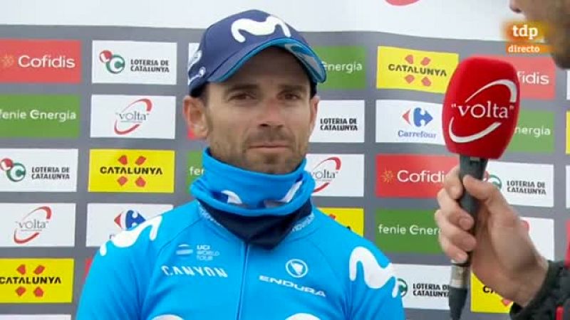 Alejandro Valverde: "Si no hay problemas, tenemos renta para poder ganar la Volta"