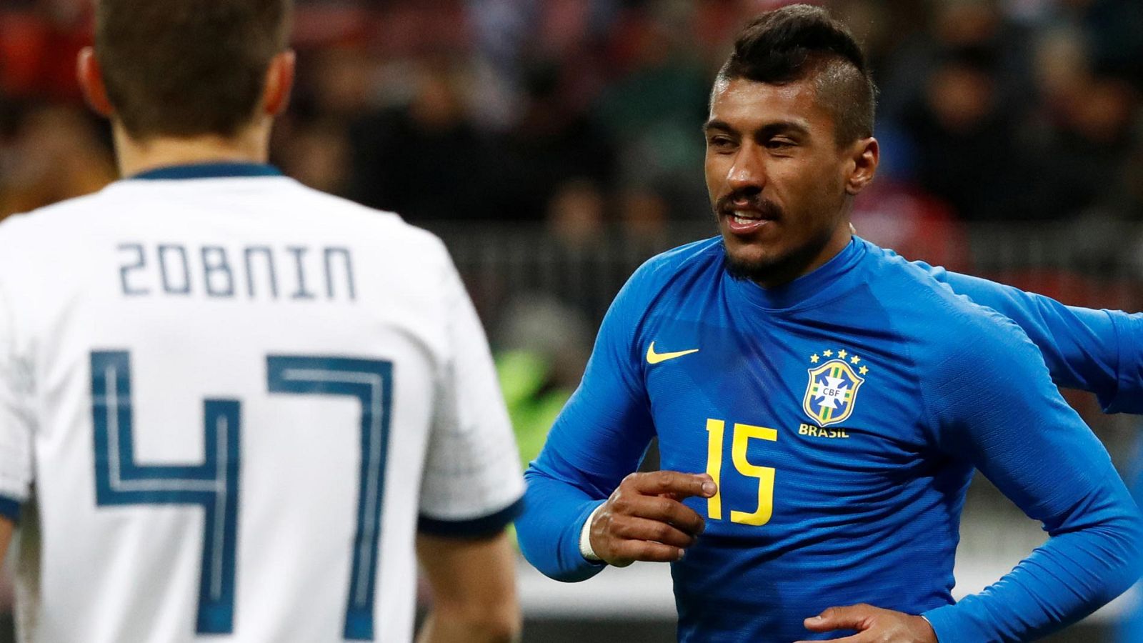 Paulinho sentencia el amistoso ante Rusia (0-3) | Ver